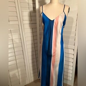NWT - H&M LemLem by Liya Kebedo beautiful satin effect cami dress size M